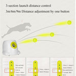 Dog Pet Automatic Interactive Ball Launcher