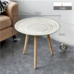 Decoration Nordic Home Modern Style Table Bedroom Table Small Decoration Sofa Simple Side Creative Round Coffee Table Living Room