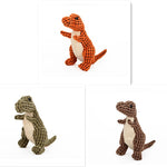 Dinosaur Pet Toys Giant Dogs Pets Interactive Dog Toys For Large Dogs Chew Toys Chihuahua Plush Stuffing Squeakers
