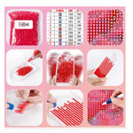 Home Decor Snow Winter Embroidery Set