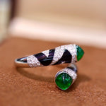Pure Silver Niche Retro Versatile Daily Ring