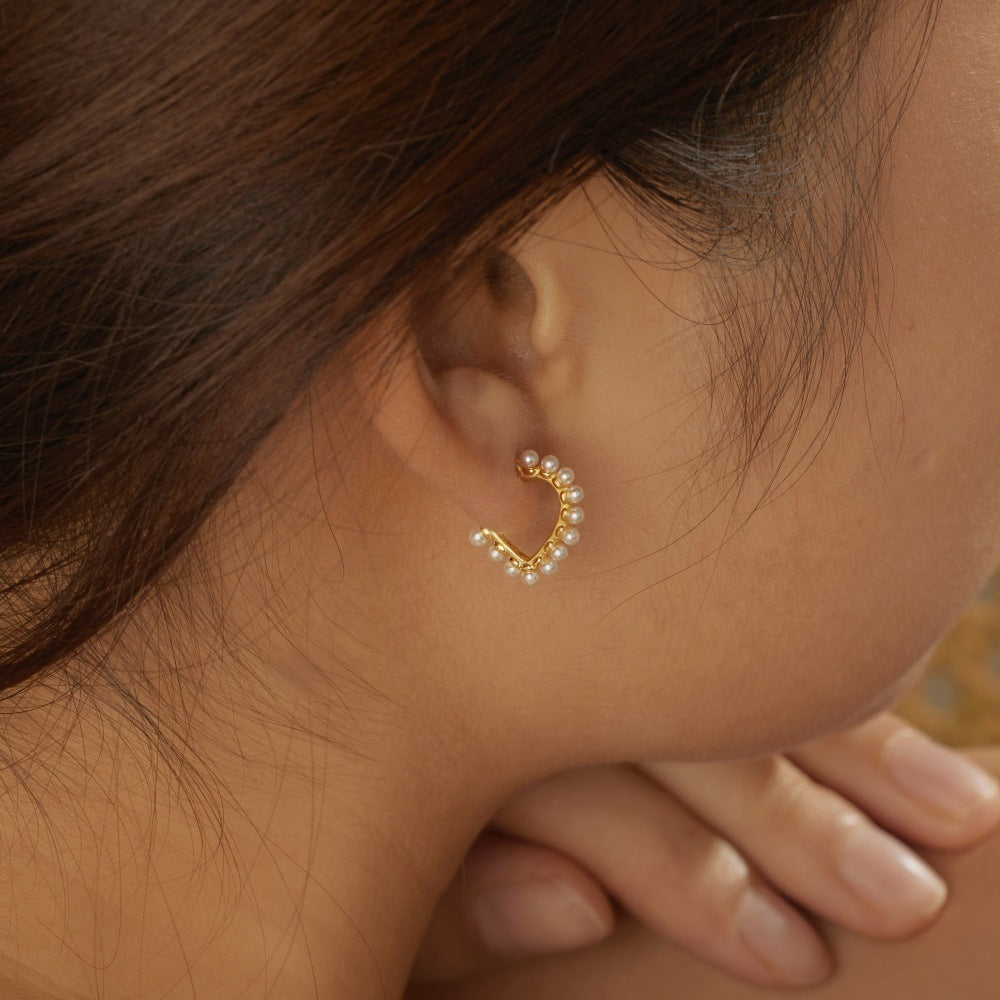 Love Exquisite And Versatile Daily Female Earrings