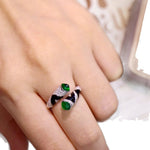 Pure Silver Niche Retro Versatile Daily Ring