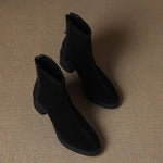 Fashion Personality Suede Booties Women