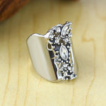 Silver Ring Suitable For Ladies Daily Accessories Girls Holiday Gifts