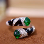 Pure Silver Niche Retro Versatile Daily Ring