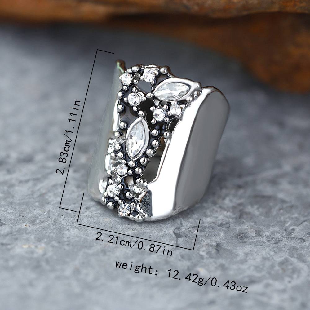 Silver Ring Suitable For Ladies Daily Accessories Girls Holiday Gifts