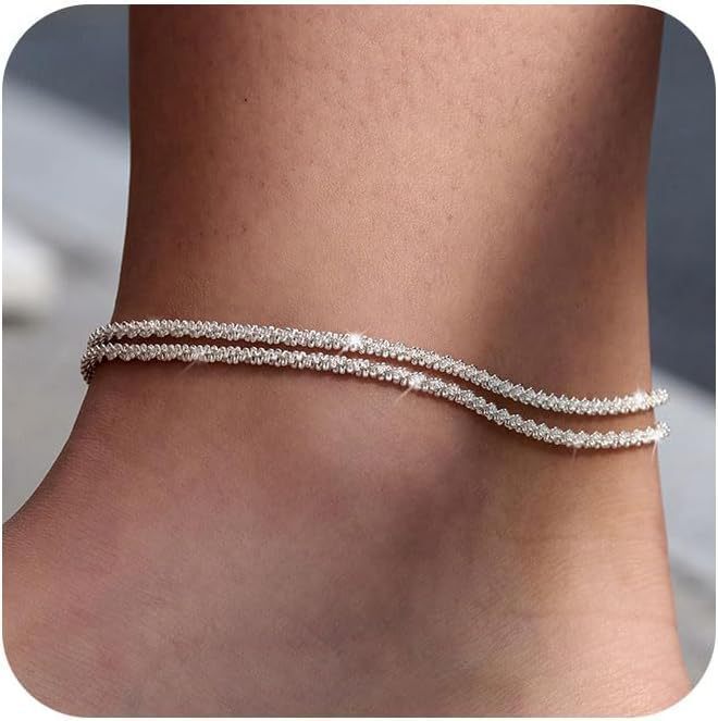 Daily Beach Vacation Style Anklet Exaggerated Chain Ornament