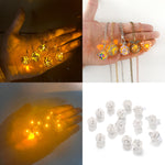 Rose Gold Angel Wings Aromatherapy Necklace